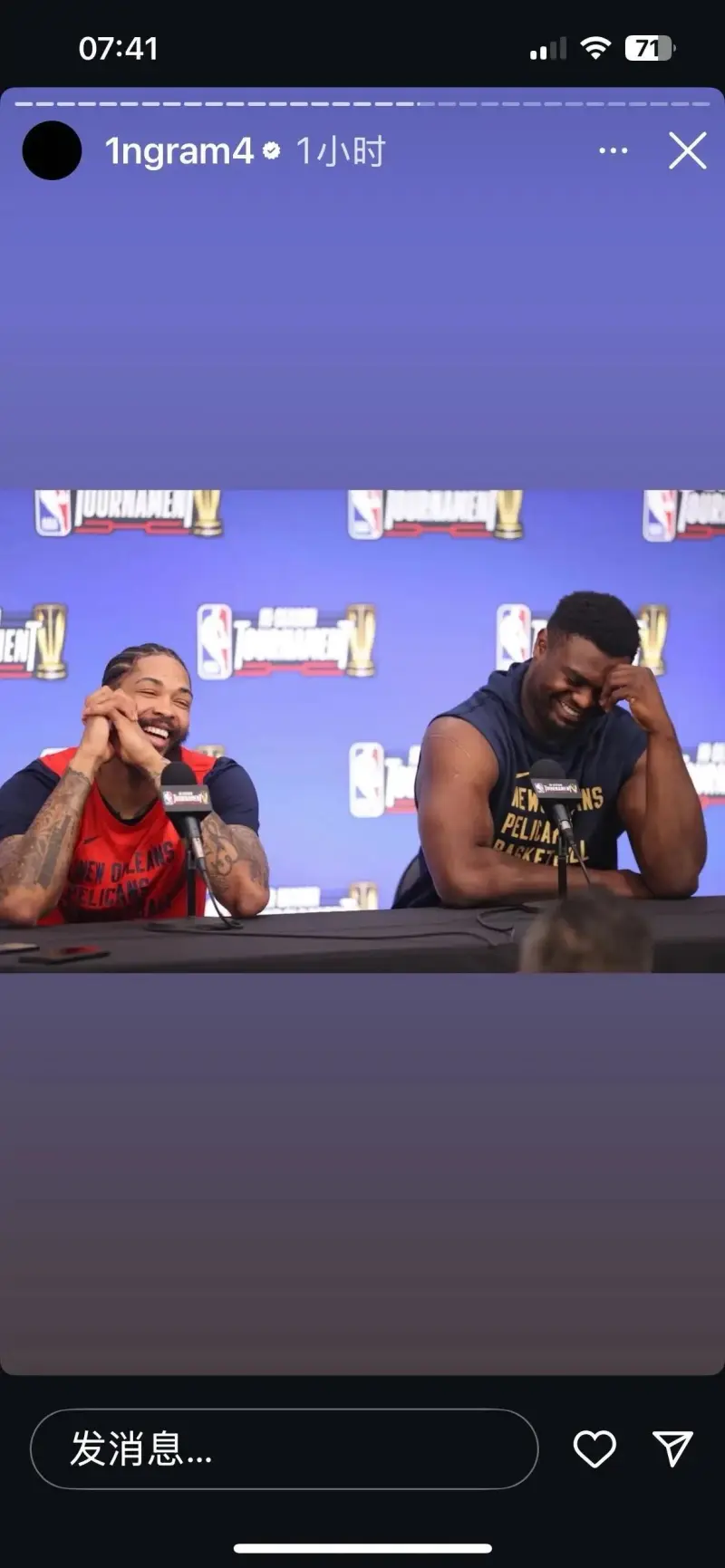 鹈鹕逆袭灰熊，英格拉姆复出表现出色